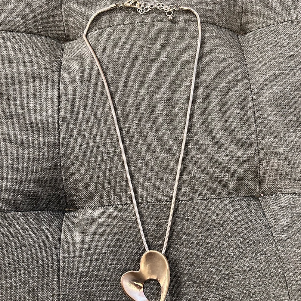 Elegant Heart Pendant Necklace